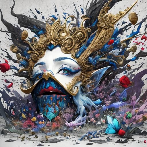 Colorful Abstract Illusion