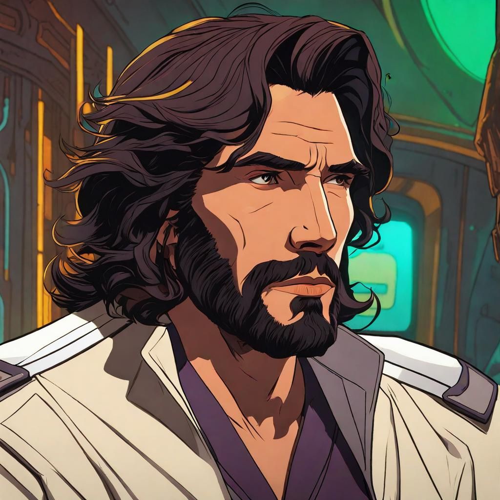 Captain Cristóbal Rios. Retro Trek