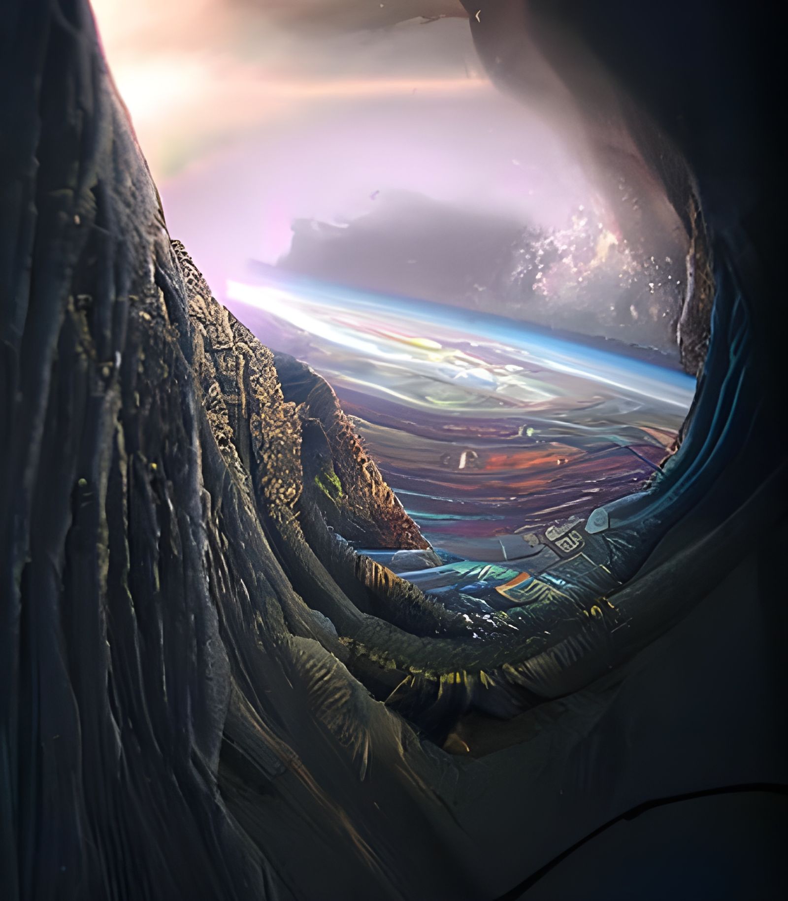 Epic Portal to Another Universe Landscape