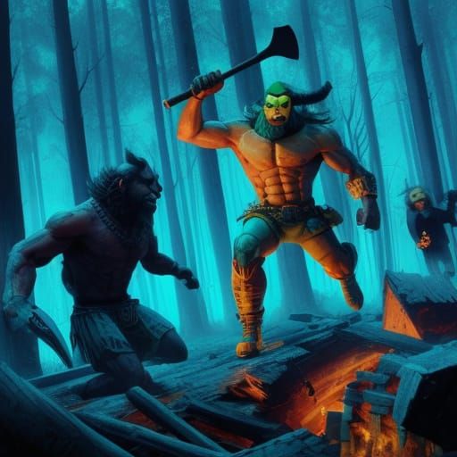 AI Interpretation of Croolie Moodowwe