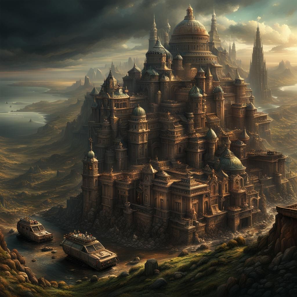 Epic Thri-Kreen Cinematic Digital Painting