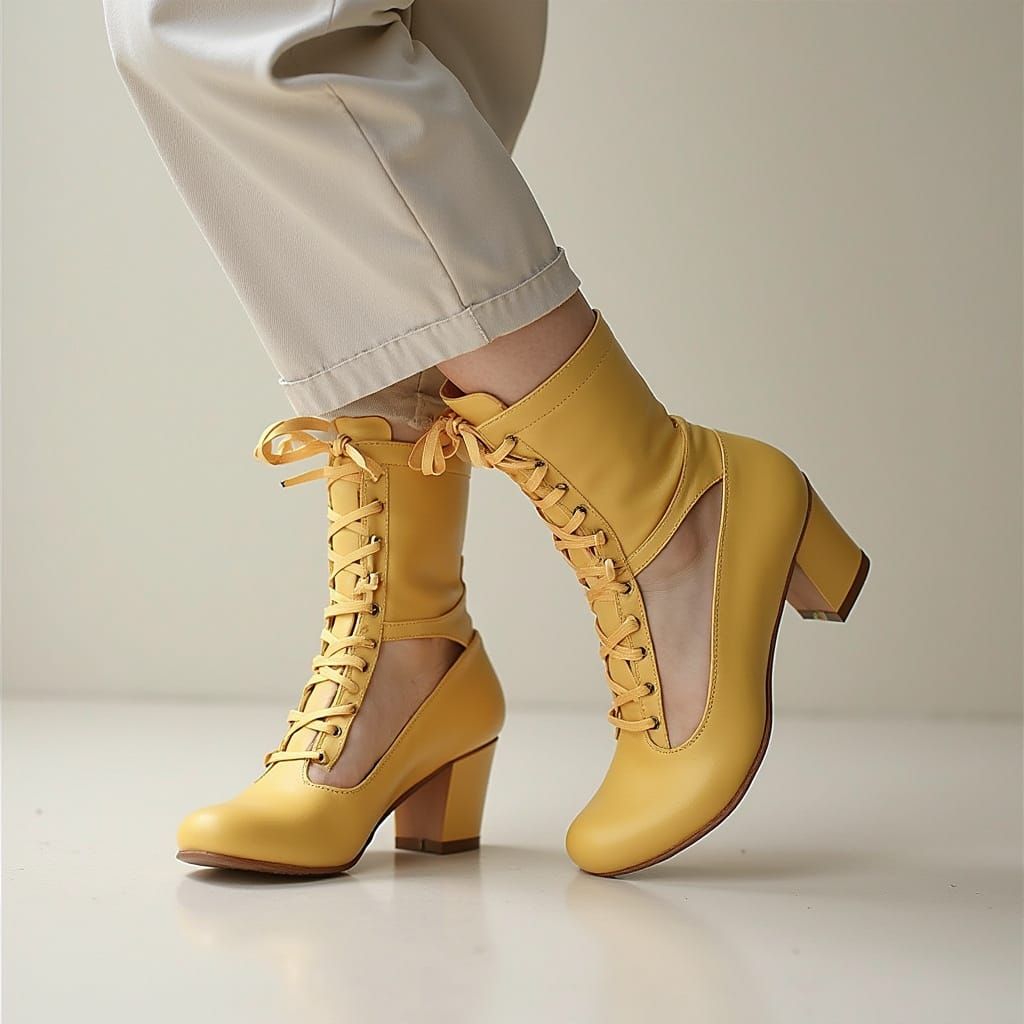 Tiny Feet in Neon Glow