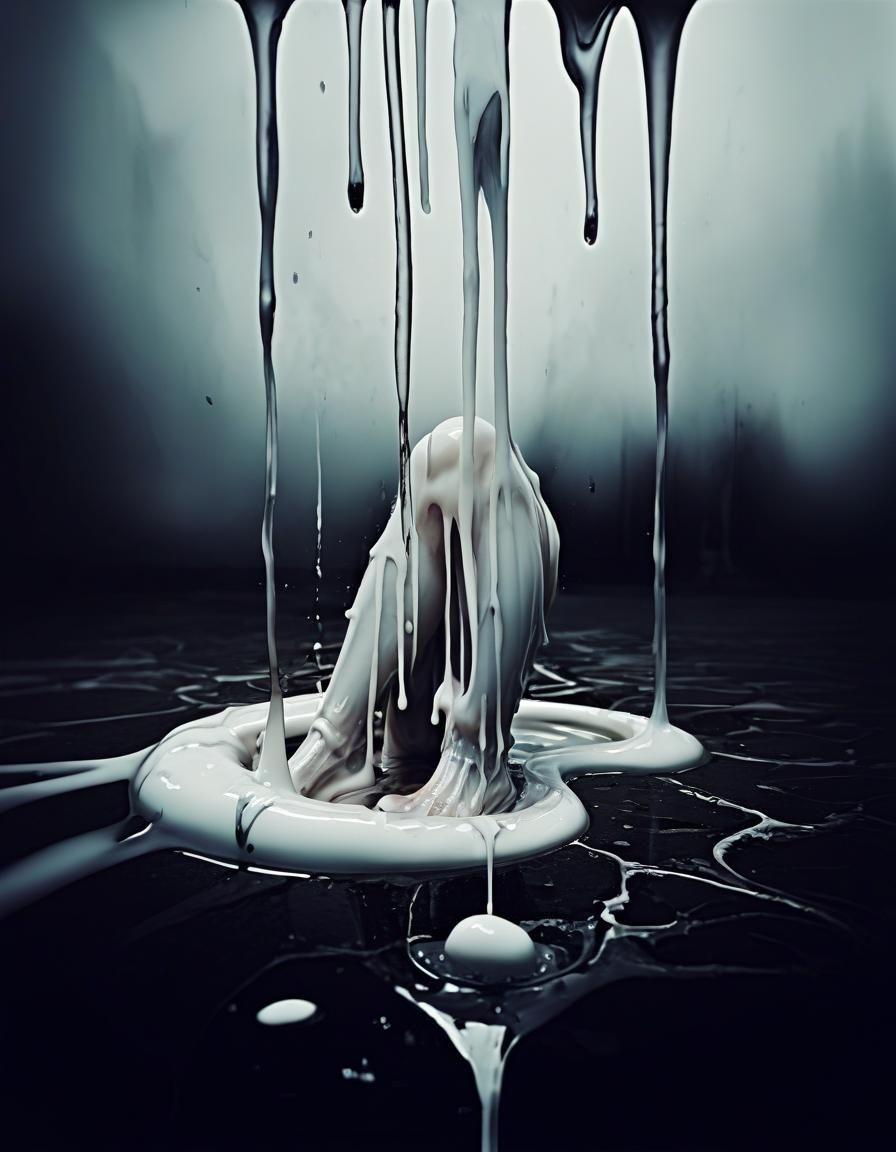 Surreal Abstract Image of Emotional Exhaustion