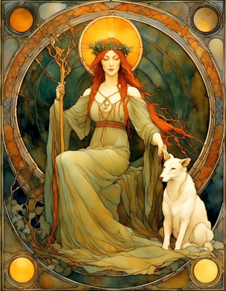 Brigid: Celtic Goddess of Wisdom and Healing