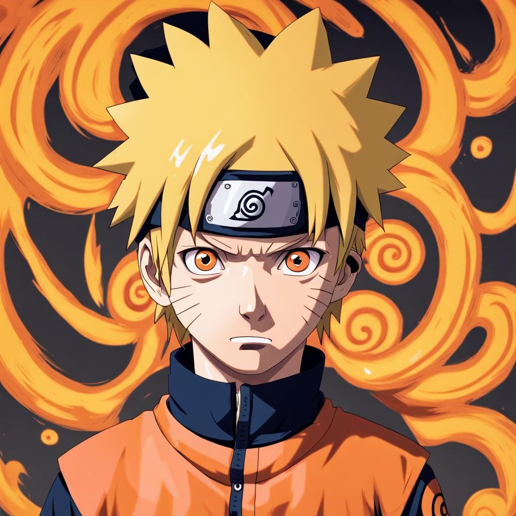 Naruto Uzumaki in Original Anime Style