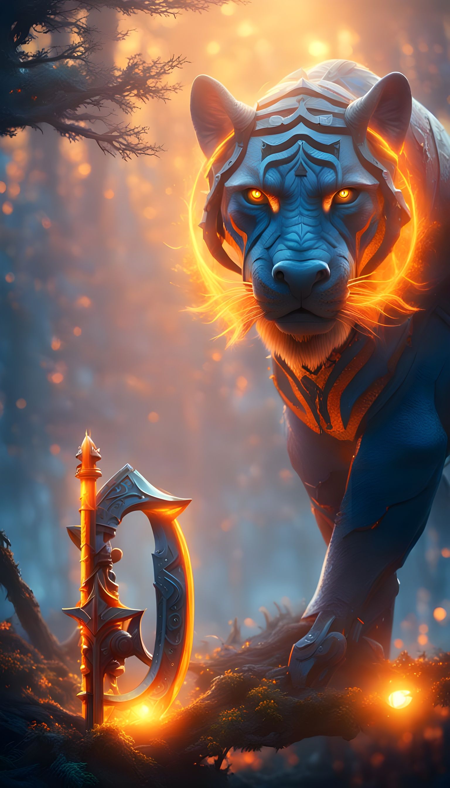 Fantastical Deep Color Concept Art in 8K