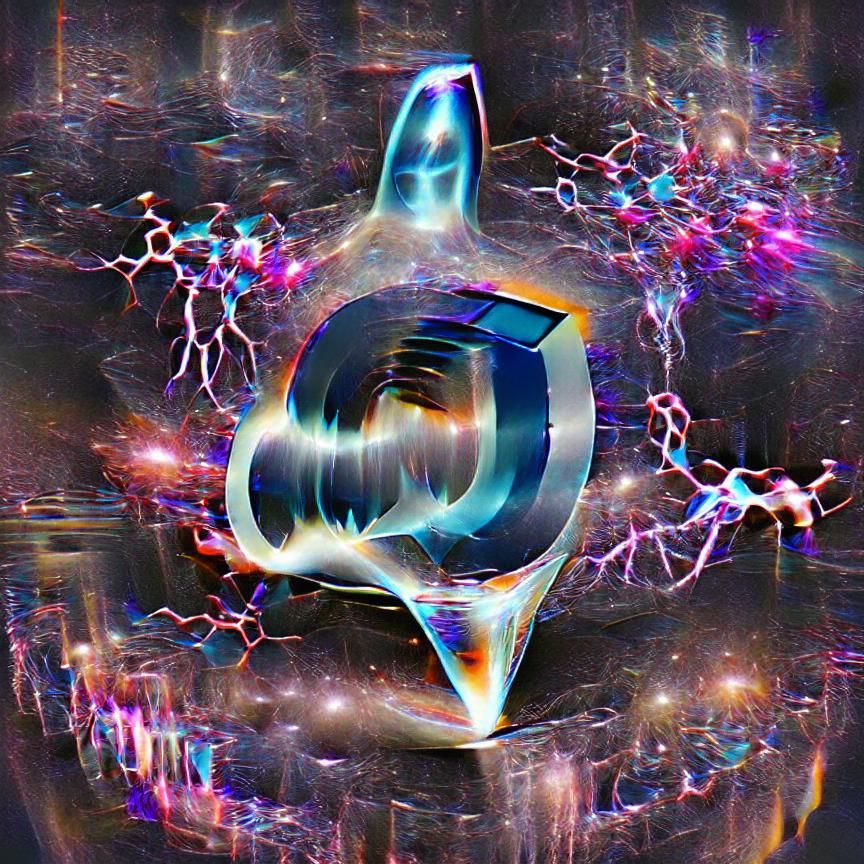 Quantum Physics Abstract Art