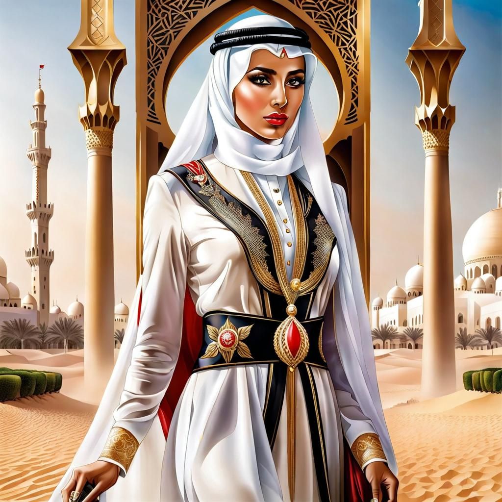 United Arab Emirates as a Woman