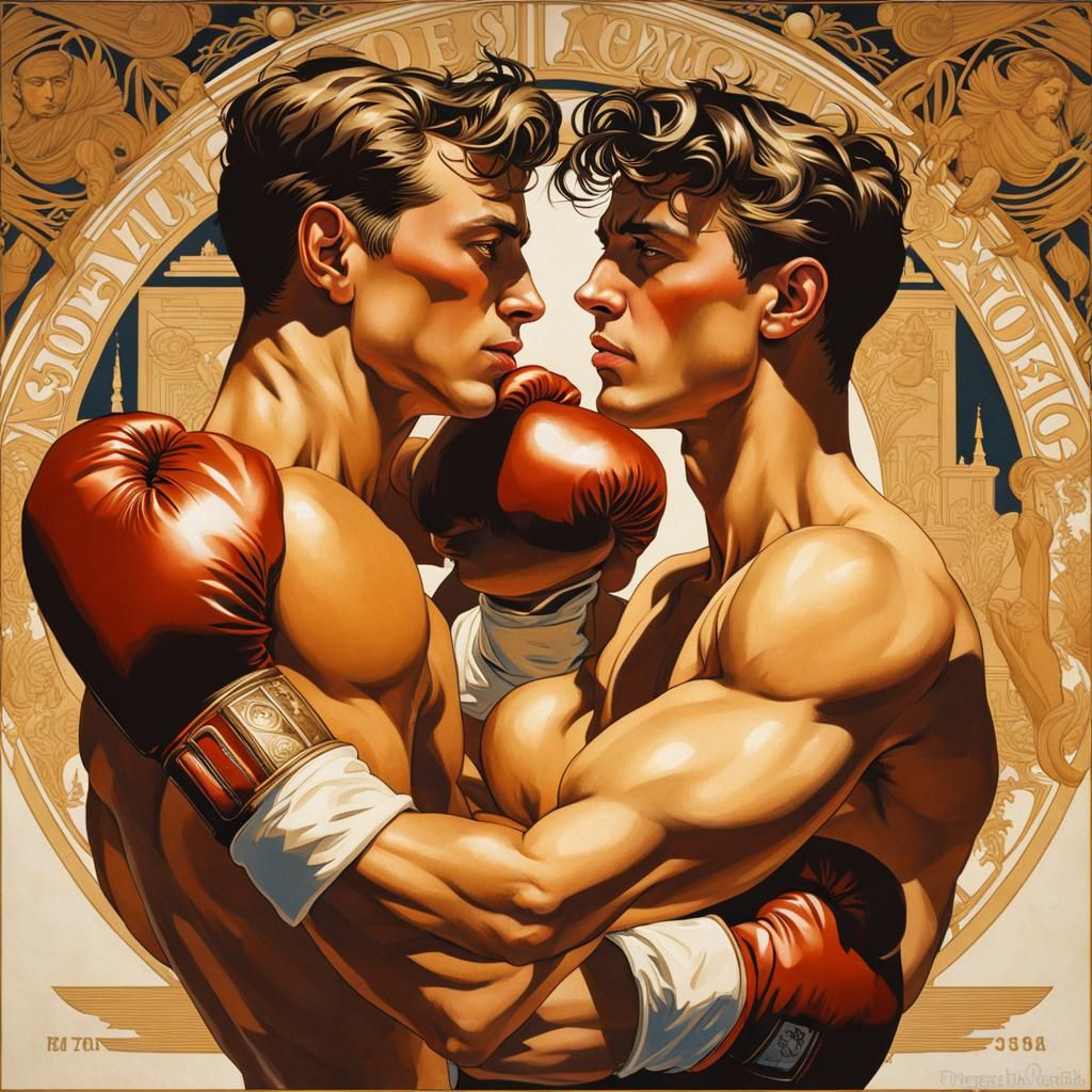 Art Nouveau Boxers # 4