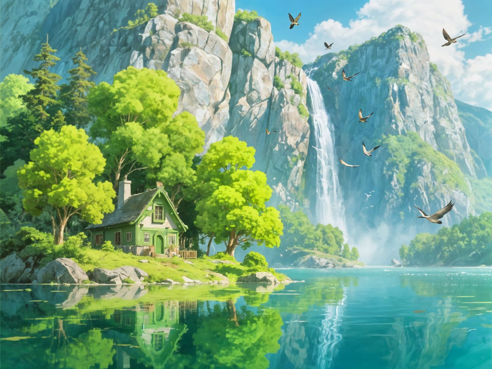 Day in Green Paradise