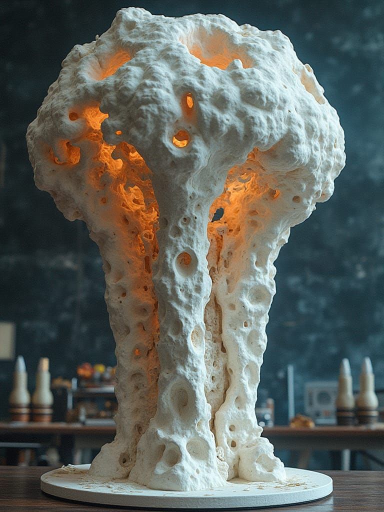 Diatomaceous Modernism Inflatable Ceramic Earthly Whirlingto...