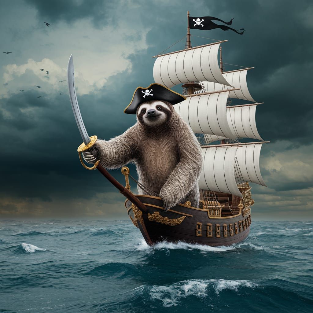 Sloth pirate