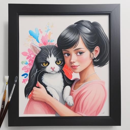 Simple Image Generated by AI