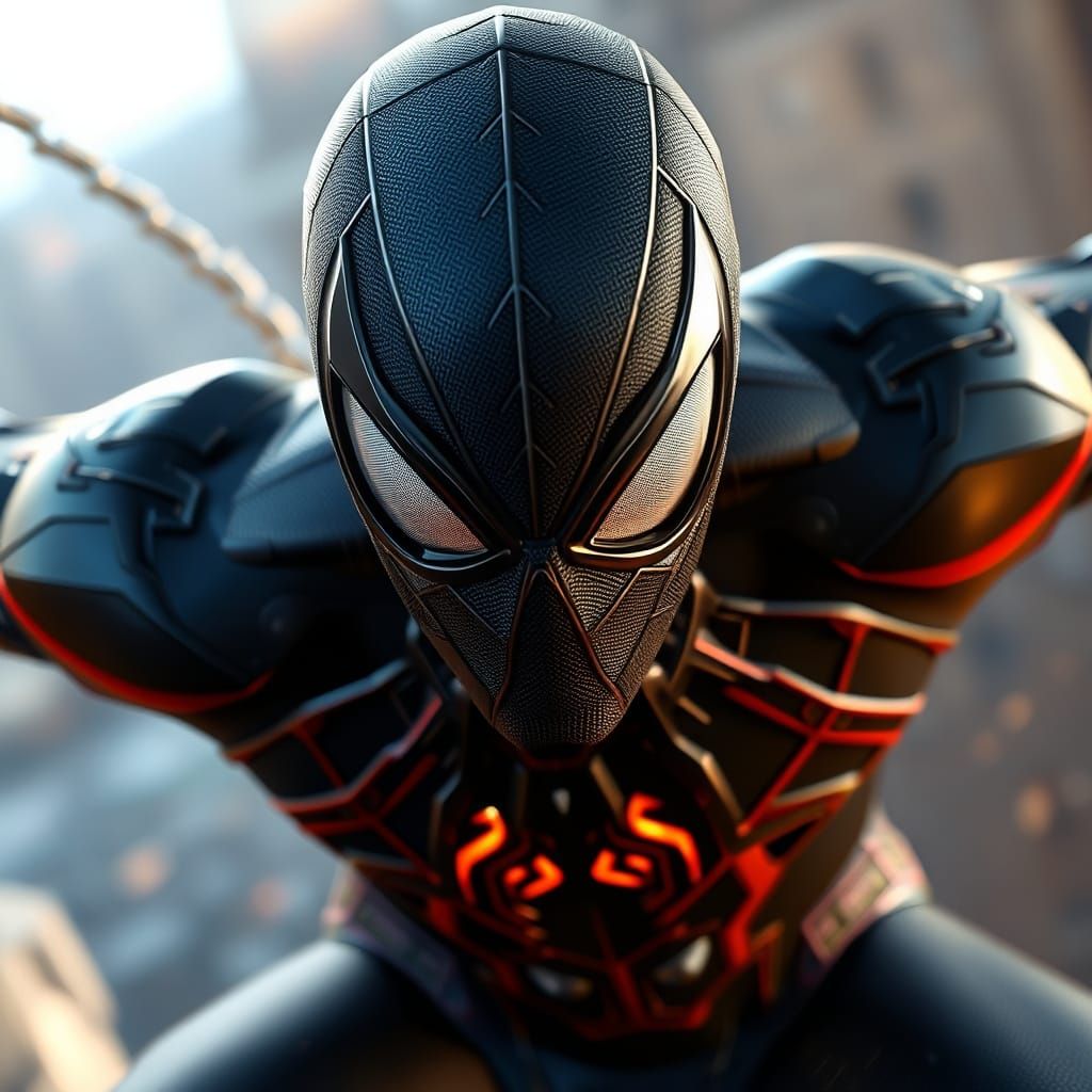 Dark Spiderman Epic Cinematic Masterpiece