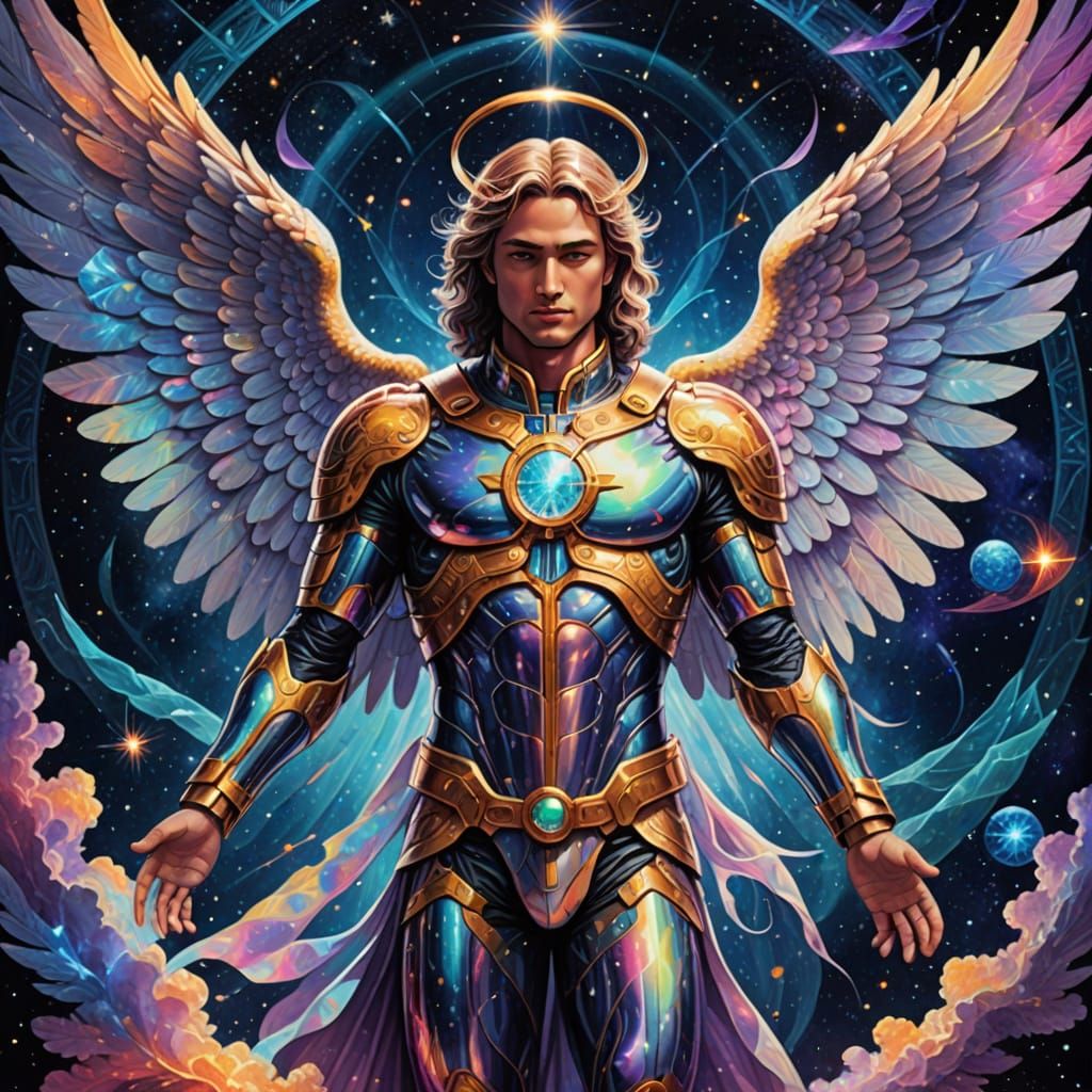 Angel of Healing in Cosmic Astral Realm