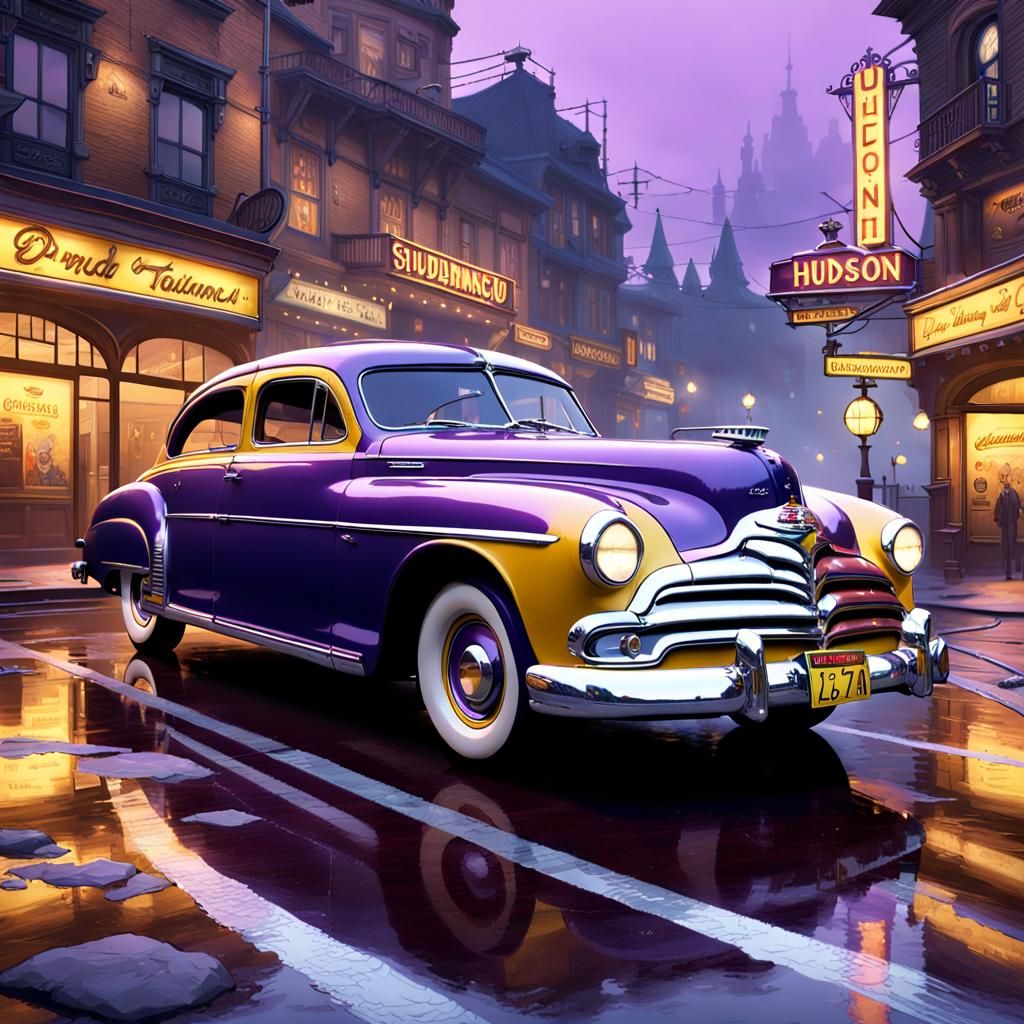 Hudson Hornet: Dark Fantasy Concept Art