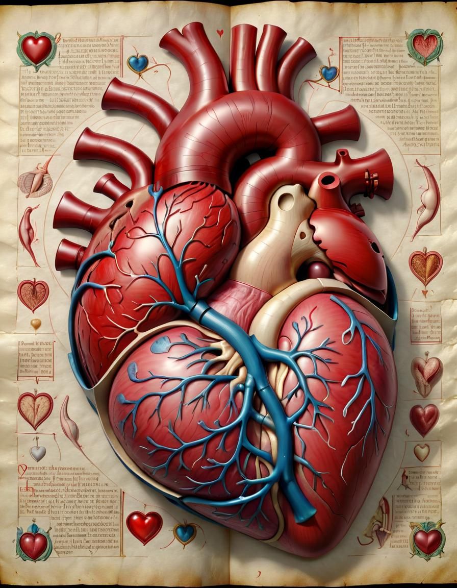 Detailed Medical Treatise of the Human Heart