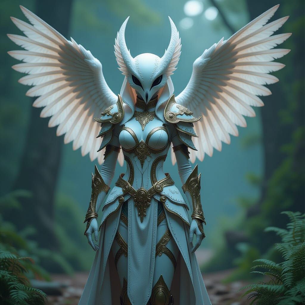 armor, albino, xenomorph, owl, faery