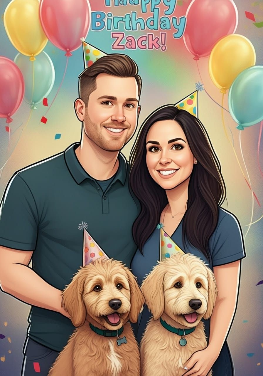 Joyful 30th Birthday Celebration in a Vibrant Psychedelic St...