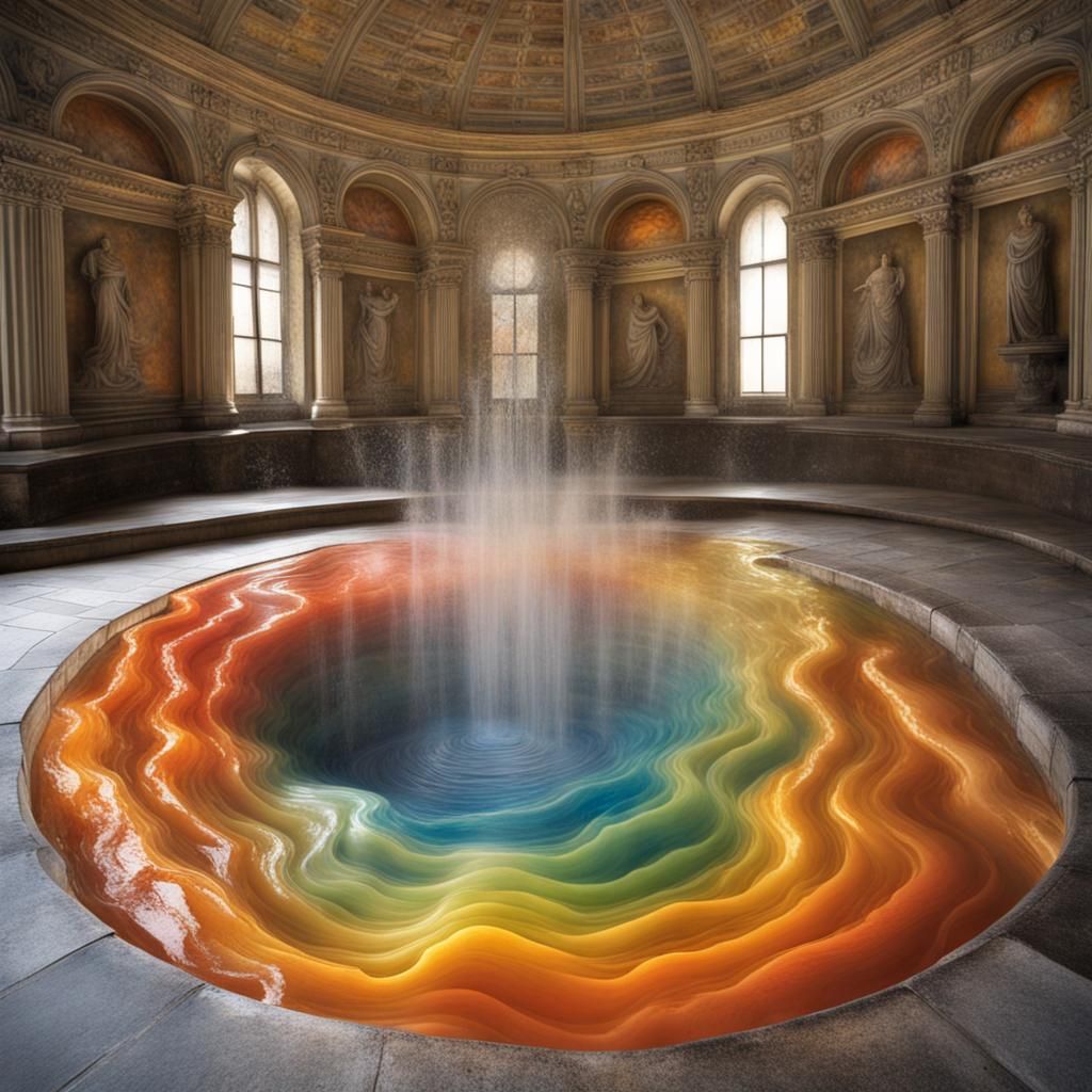 Ripples of Time in Hermes' Bath