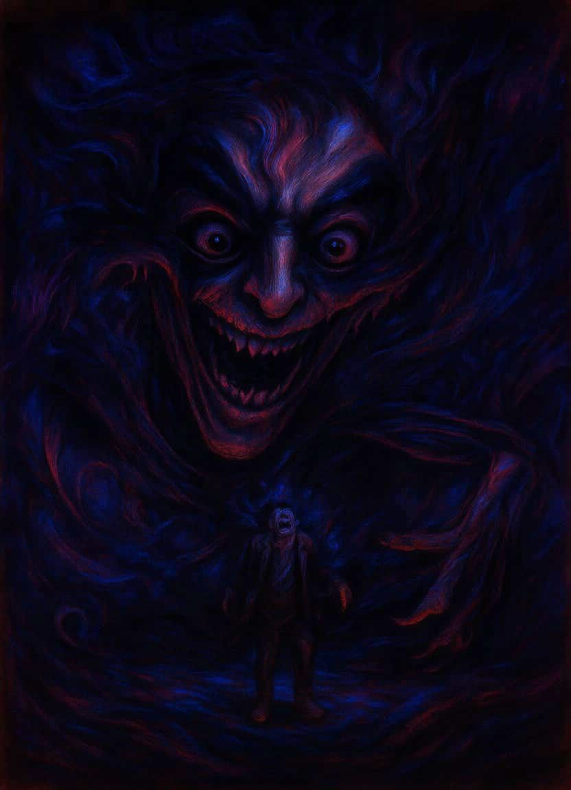 Man Confronts Creator in Terrifying Void