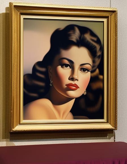 Sofia Vergara as a Surrealist Painting