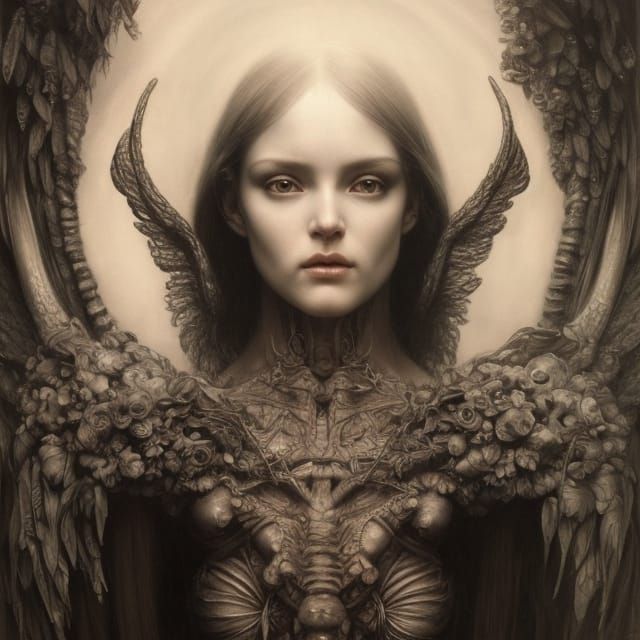 Angel humanoid