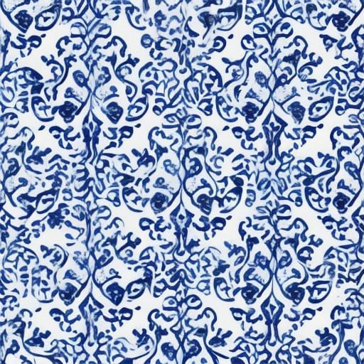 Multicolor Paisley Ornamental Pattern