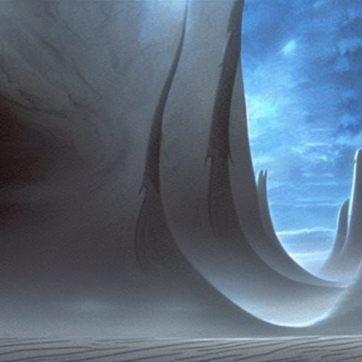 Epic Dune Landscape: Dramatic Digital Matte Painting