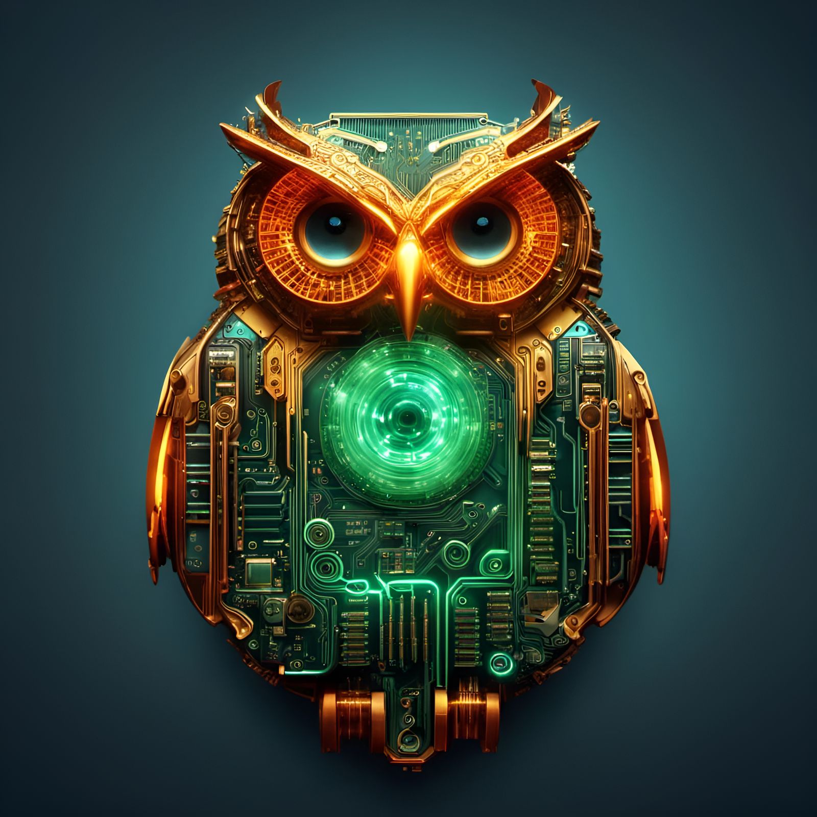 Cybersecurity Owl 07