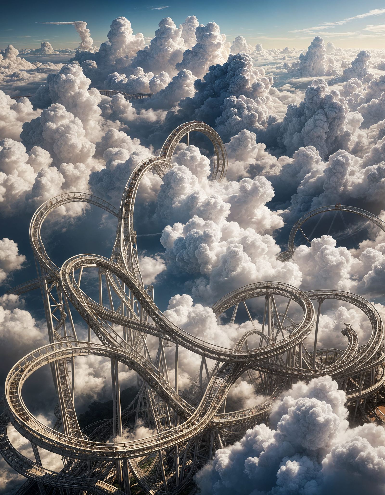 Crazy High Rollercoaster