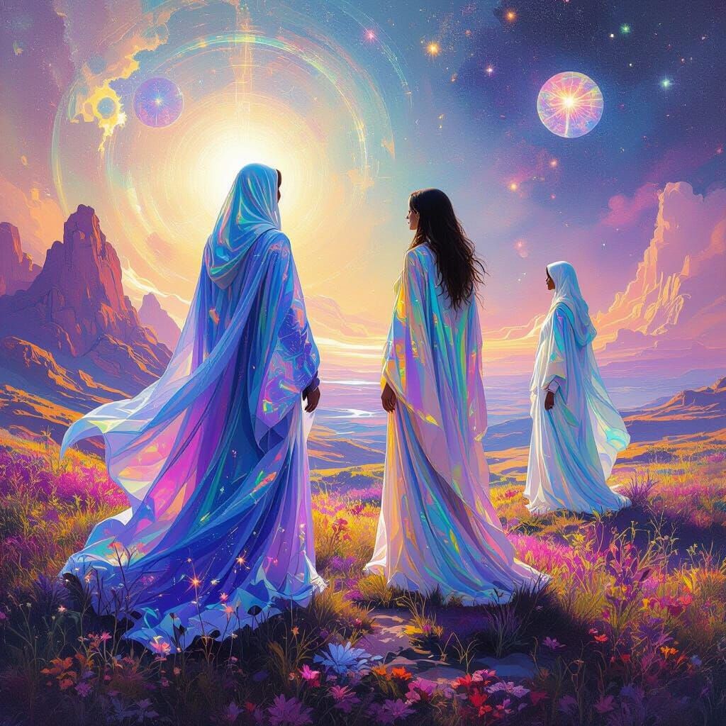 Sirius and Pleiades Beings in a Cosmic Landscape