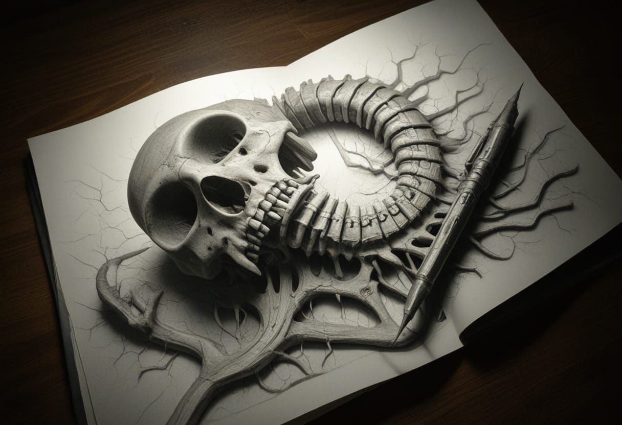 You may be eaten away still keep your vertebrae straight