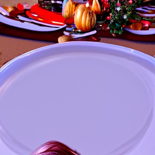Distraught Woman's Thanksgiving Disaster in Ray Tracing
