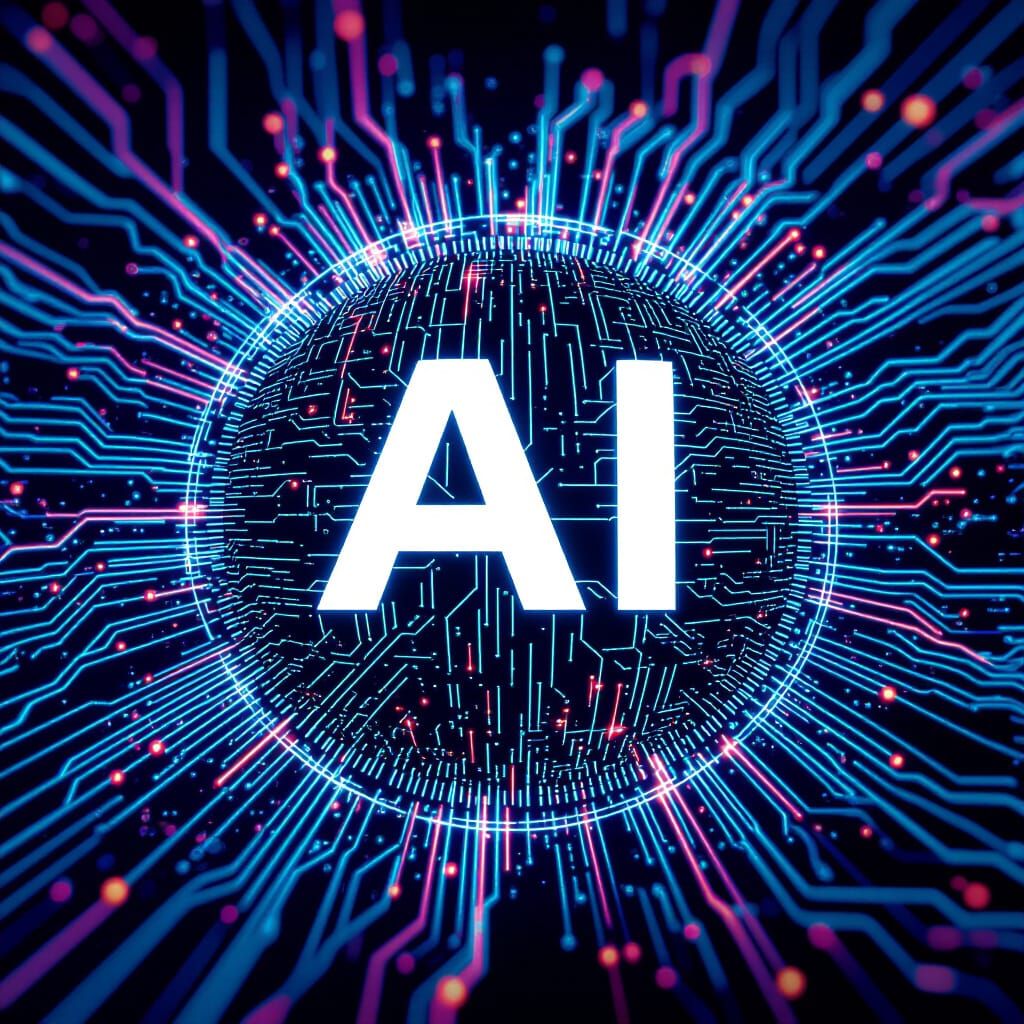 AI Generated Image of Artificial Intelligence Concept