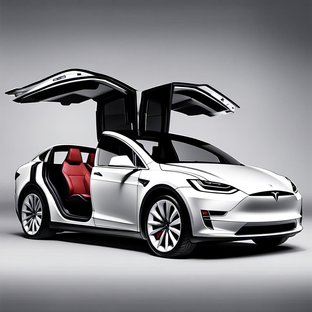 Futuristic Tesla Car Design