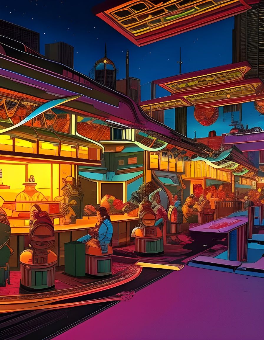 Restaurant at the End of the Universe: Moebius Style