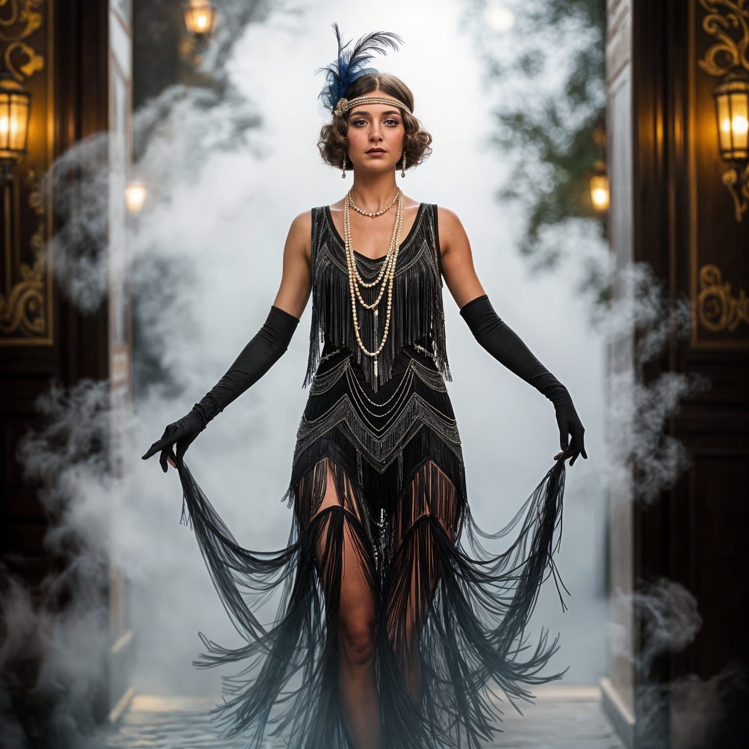 Flapper Emerges: Roaring Twenties Style