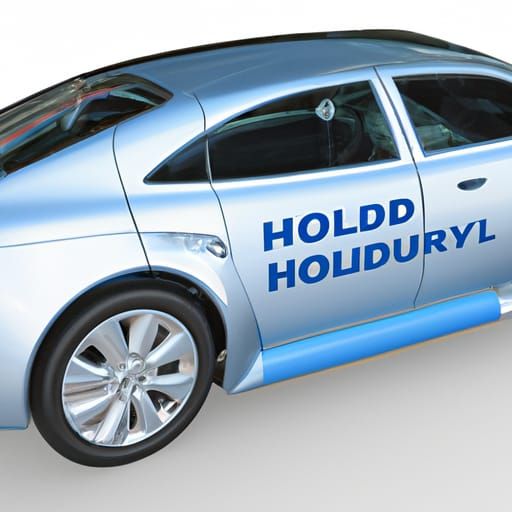 Futuristic Hydrogen Supercar Concept