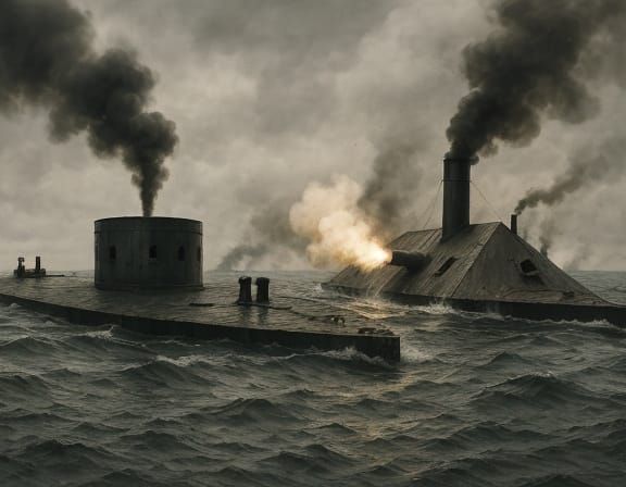 American Civil War: Ironclads Clash at Sea