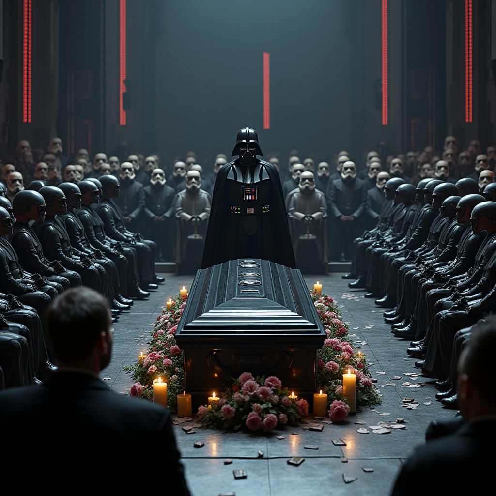 Darth Vader Funeral on the Death Star