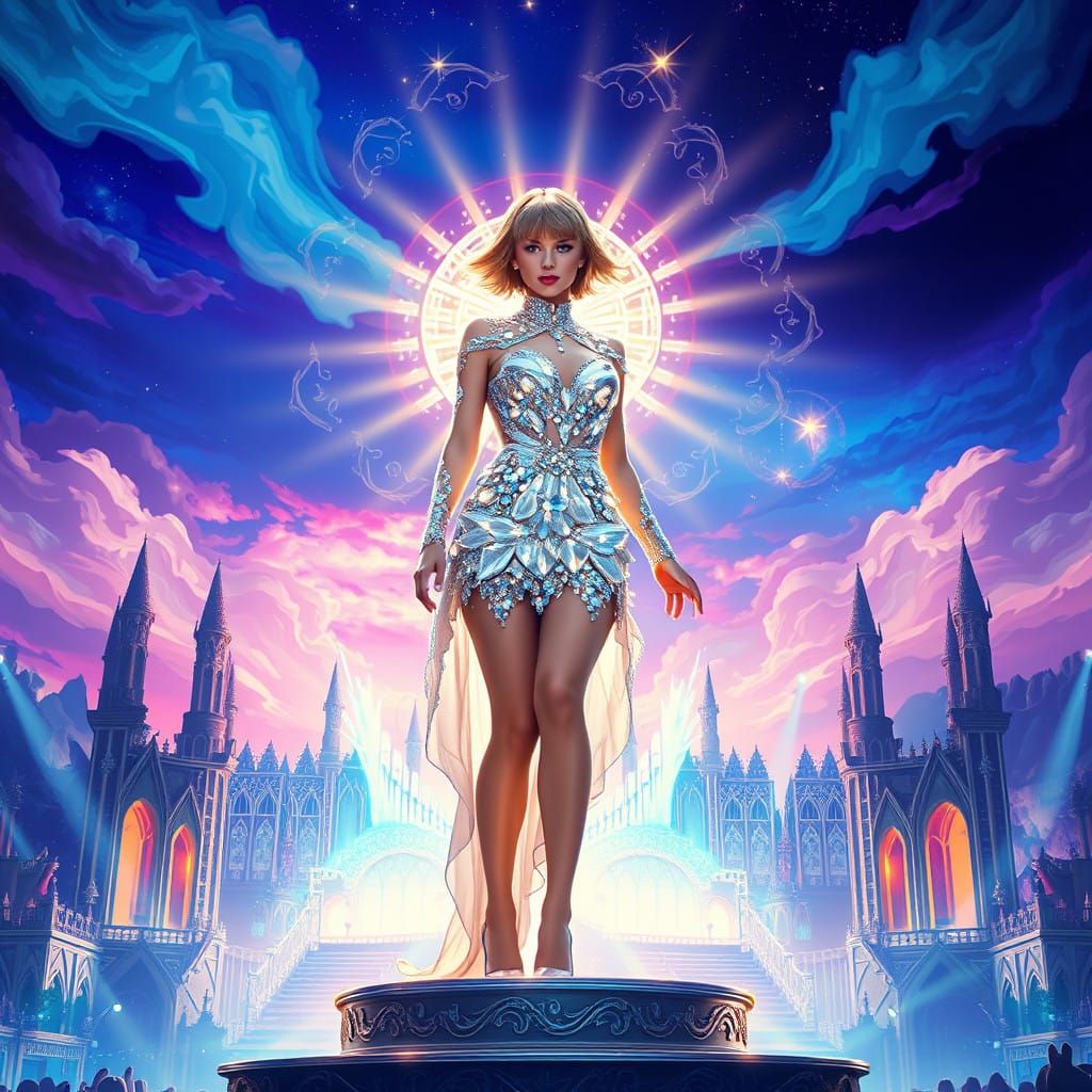 Taylor Swift in Enchanted Realm