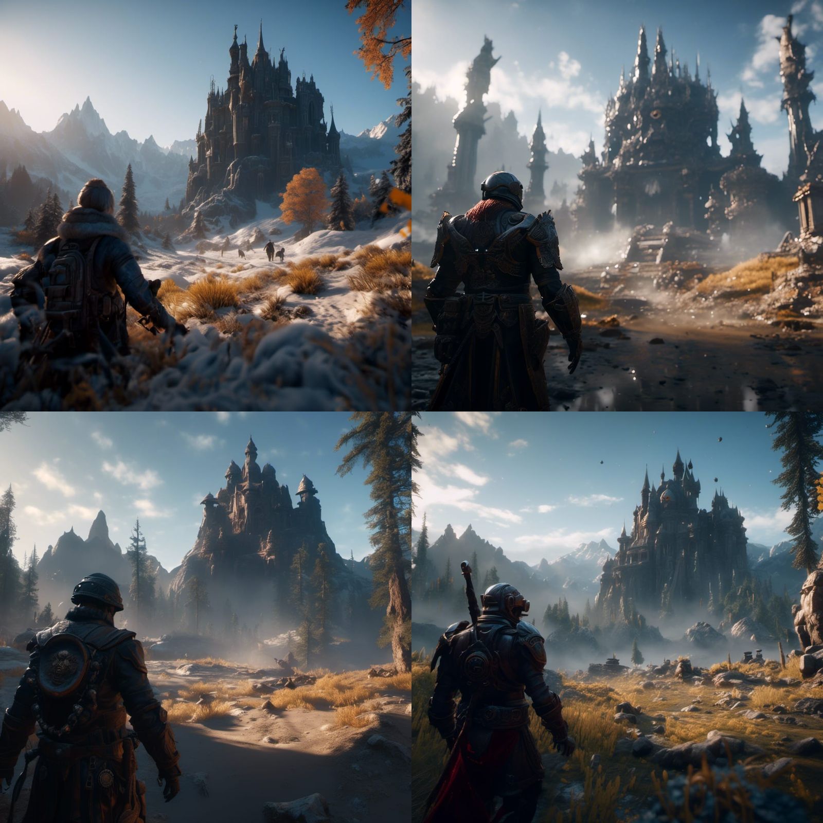 Epic 3D Videogame Graphics in 8K Resolution