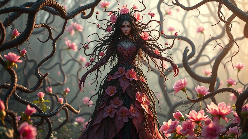 The Bloom: Supervillain in Ethereal Forest