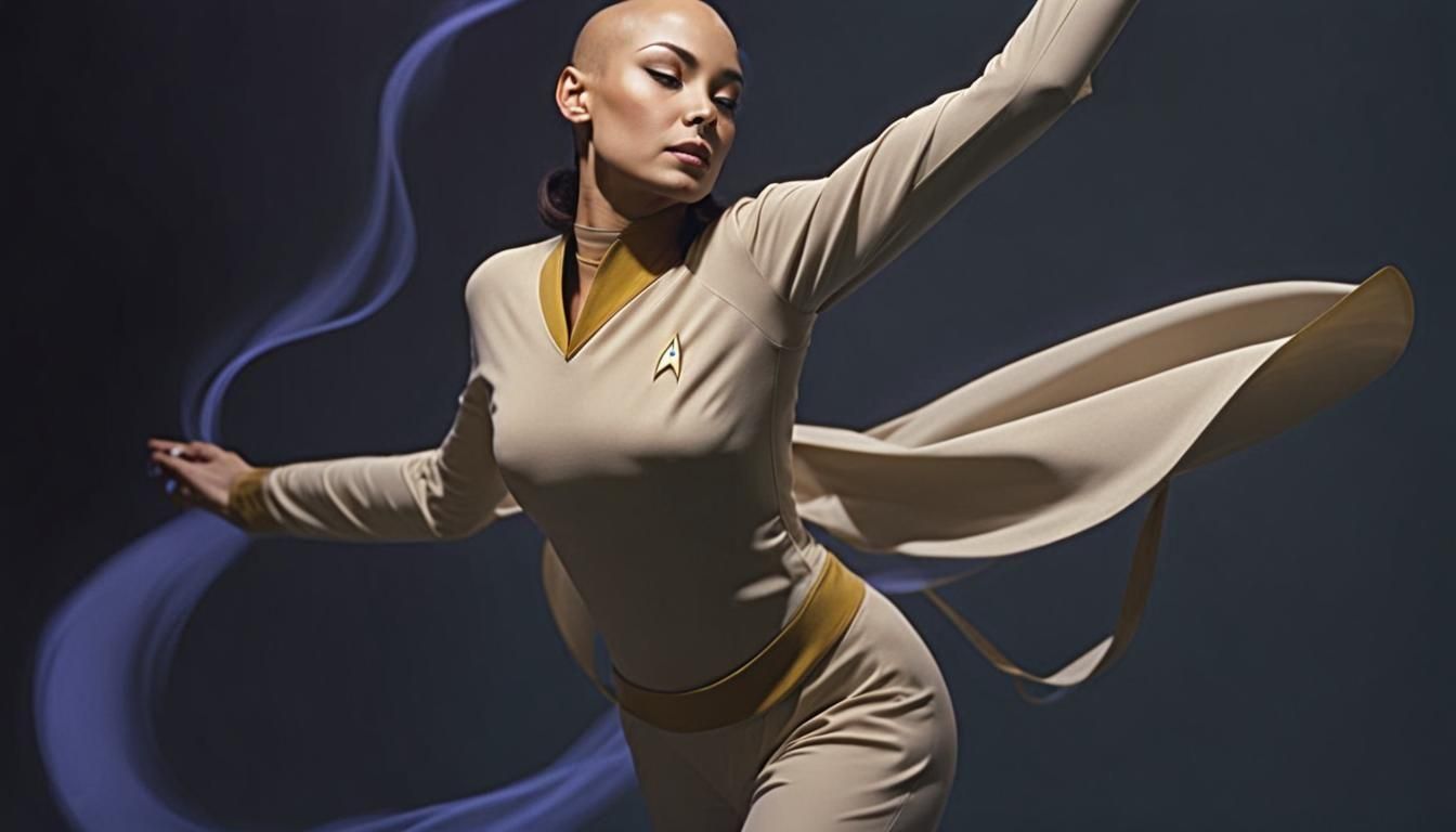 Lifeless Figure Floating in Alien Spaceship