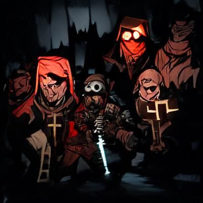 Dark Fantasy Warrior in Shadow