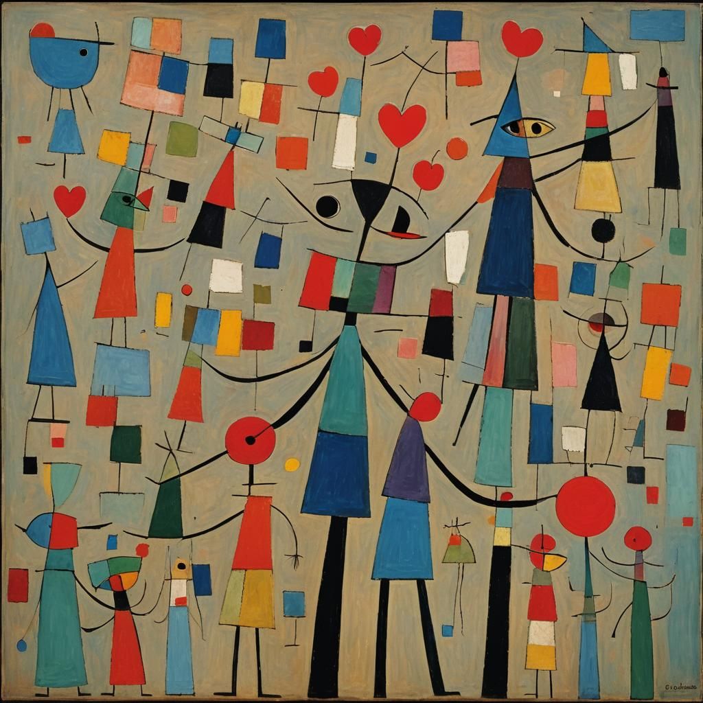 Bonhomie (after Klee)