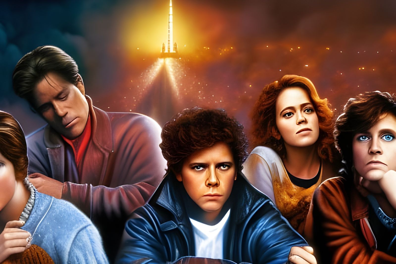 Breakfast Club Movie Poster in Photorealistic Style