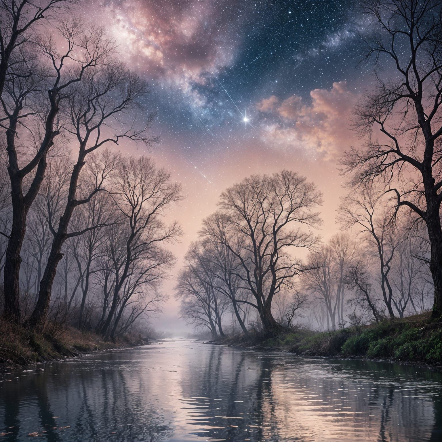 River Filled with Starlight