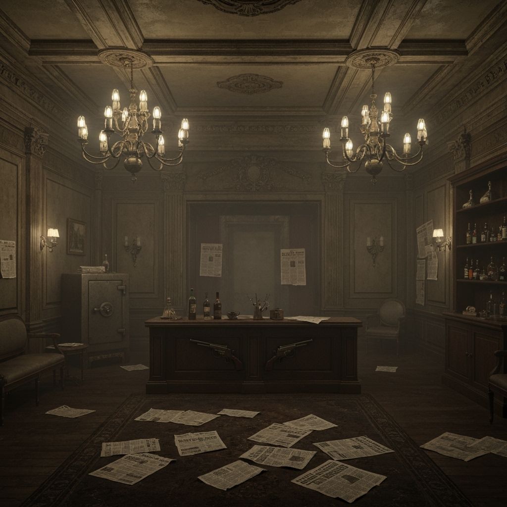 Noir Brooklyn Agency in 1920s Cinematic Style